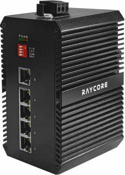 Non-Manageable 1GbE Industrial Switch, 5 Ports LAN with PoE optional
