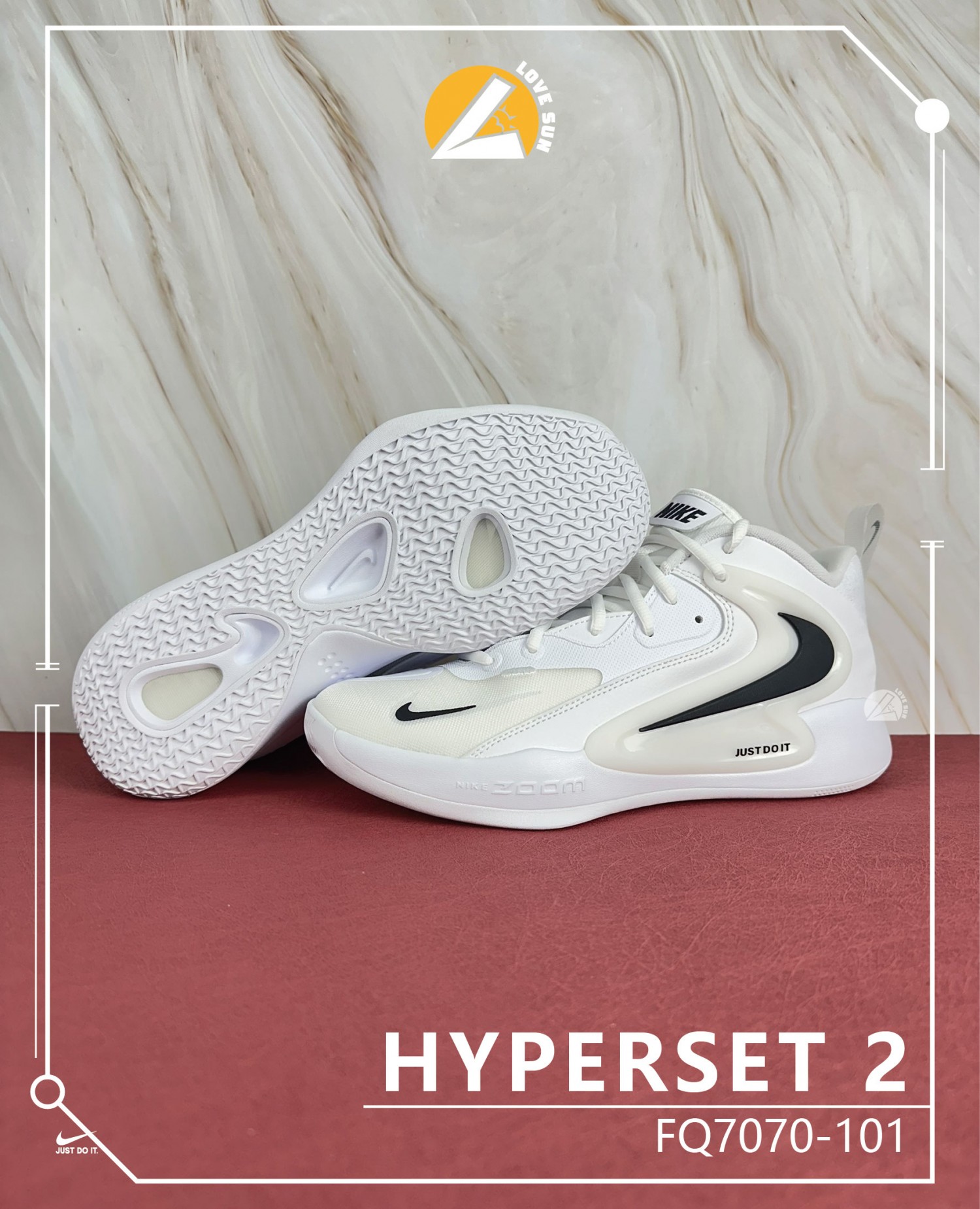 NIKE 排球鞋 FQ7070-101