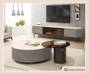 【朱莉亞岩板大茶几】【2025-HYB255-01】【添興家具】