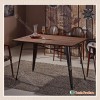 【韋德4 尺實木咖啡色餐桌】【2023-A878-1】【添興家具】