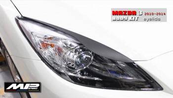 2010-2013 Mazda 3 4/5D Eyelids -MP Style (2PCS)