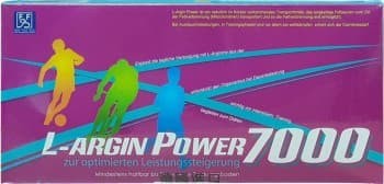 Germany imported with original packaging FFB, High-purity nutritional liquid L-ARGIN Power 7000  [ L-Arginine ](25ml×20 bottles/box)