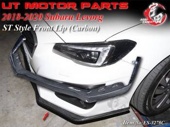 2018-2021 Subaru Levorg ST Style Front Lip-Carbon Fiber