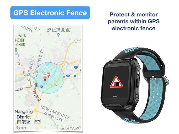 ED1000 GPS Anti-Lost Tracker for Dementia, Alzheimer & Autism Patients (GPS  Watch for Elderly & Kid with SOS Call, Tracking & GeoFence Function)