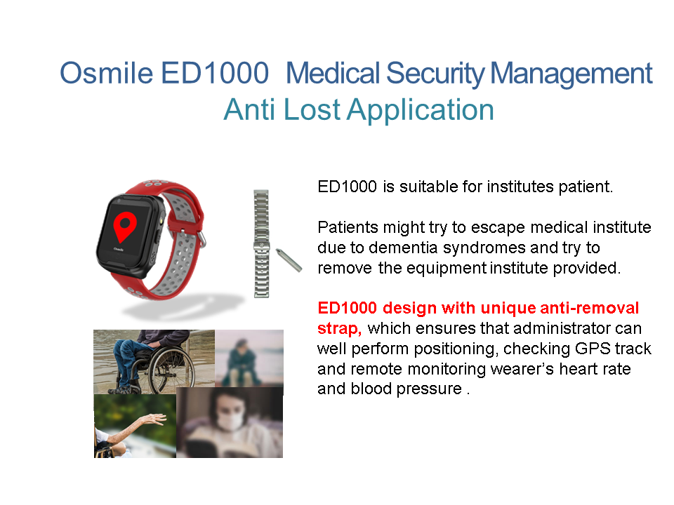  Osmile ED1000 - Senior Dementia & Alzheimer GPS Tracker  Keychain : Electronics