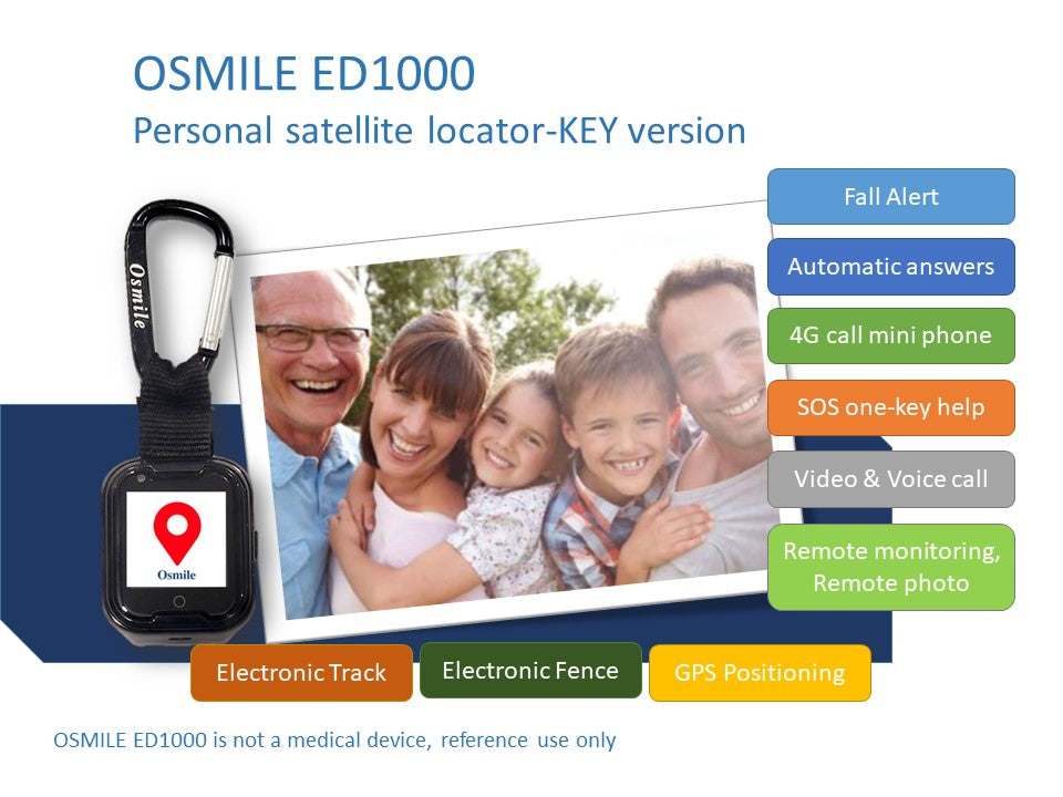 Osmile ED1000 - Loca-Osmile GPS TrackerDementia, Alzheimer's