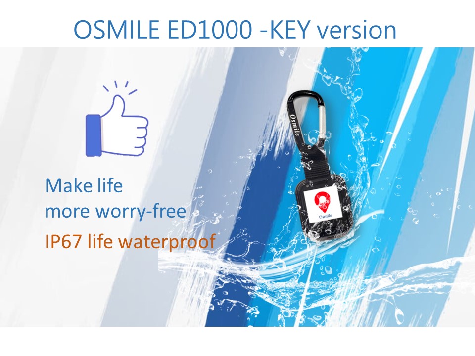  Osmile ED1000 - Senior Dementia & Alzheimer GPS Tracker  Keychain : Electronics