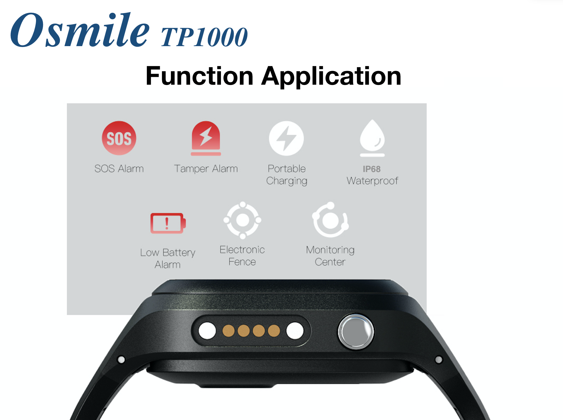 Osmile TP1000 - Relo-Ocare - Su socio de soluciones de sistemas de salud  en la nubeGPS tracker provider-Productos