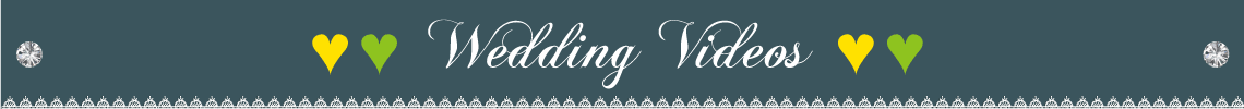 創意婚禮喜帖wedding videos標題