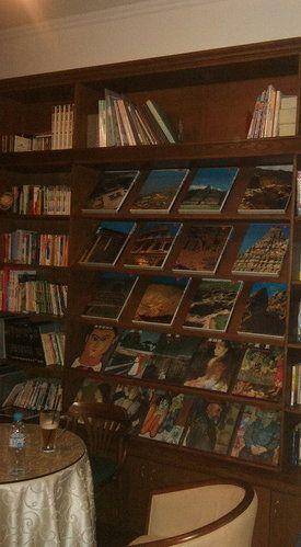 ￭ 牆上好多畫冊…還有心靈圖書…真是一家有氣質的店